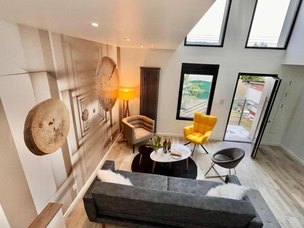 マラコフ Duplex Design 6P - Acces Jardin Et Parking Gratuitヴィラ エクステリア 写真