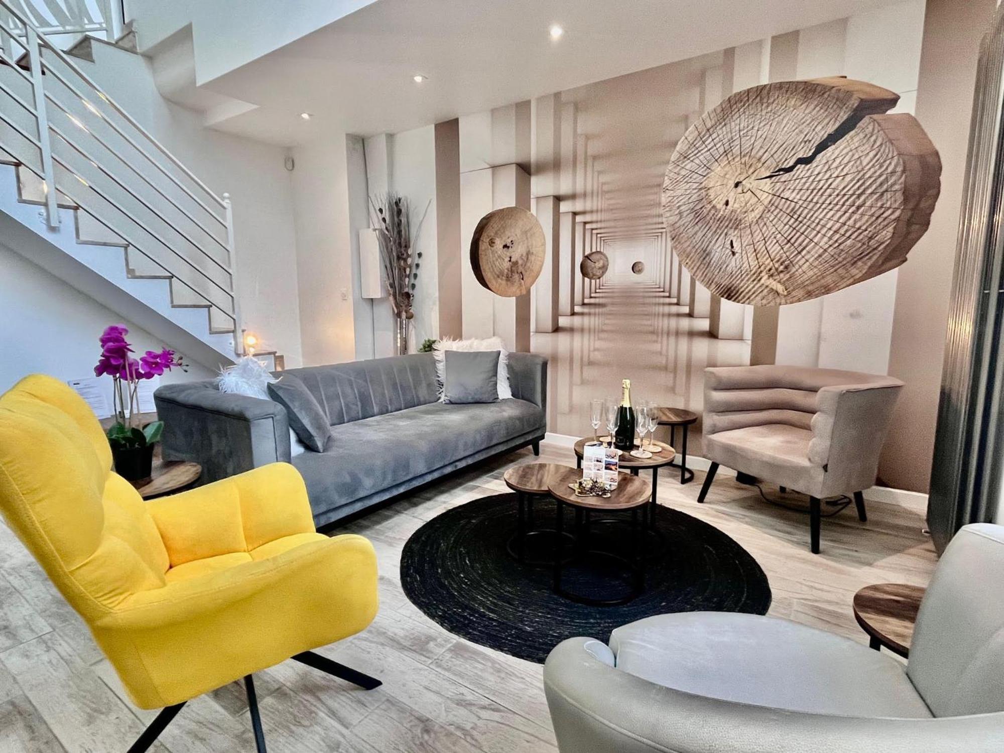 マラコフ Duplex Design 6P - Acces Jardin Et Parking Gratuitヴィラ エクステリア 写真