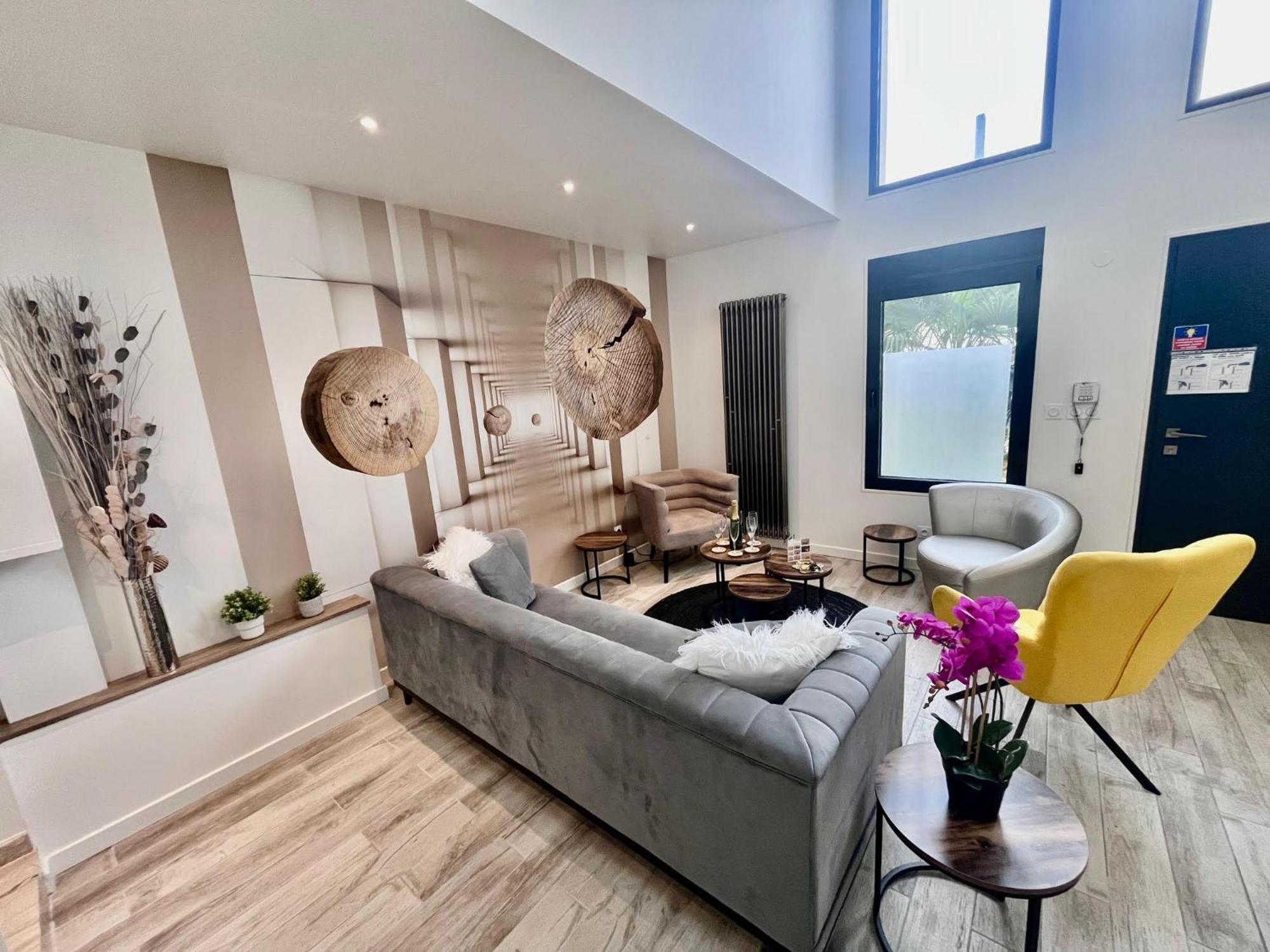 マラコフ Duplex Design 6P - Acces Jardin Et Parking Gratuitヴィラ エクステリア 写真